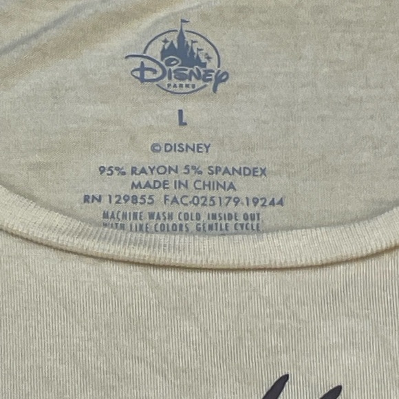 Disney Epcot Flower & Garden 2020 Shirt‎ Top Large Yellow Spike the Bee WDW - Picture 7 of 7